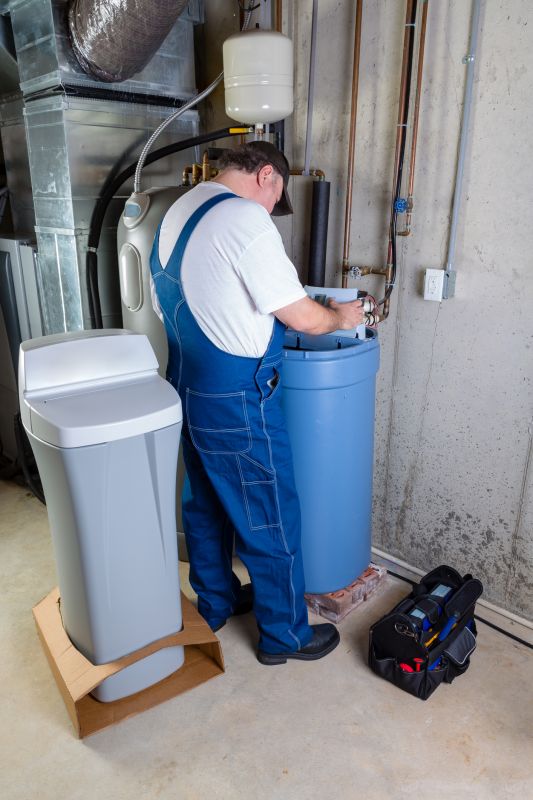 Household Water Softener Setup